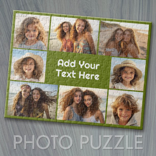 Puzzle Créez un collage de photos personnalisé avec 8 pho