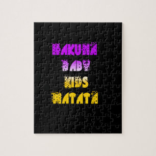 Puzzle Créez votre propre bébé violet jaune Jaune Art pou