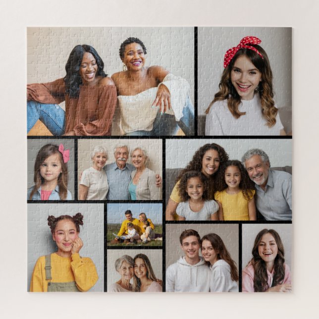 Puzzle Créez votre propre collection de photos 10 (Vertical)