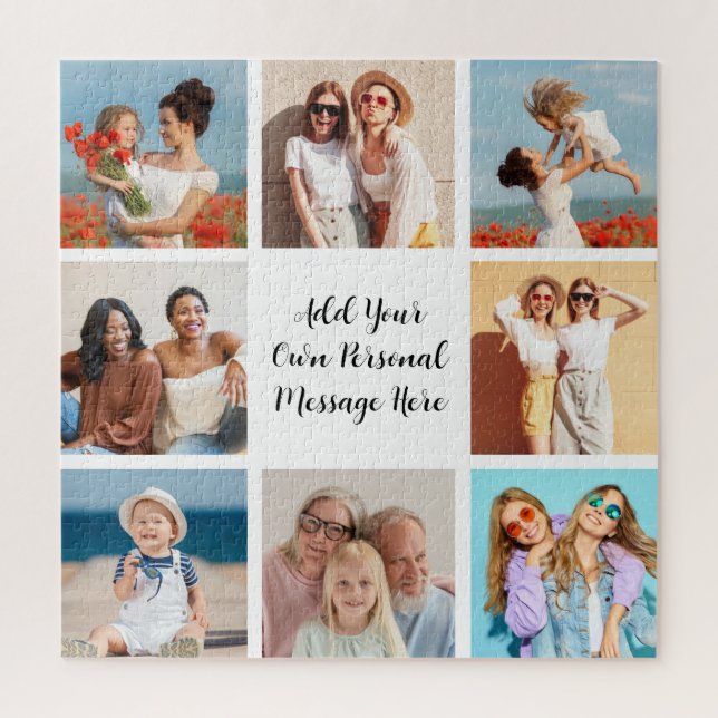 Puzzle Créez votre propre collection de photos 8 Ajouter  (Vertical)