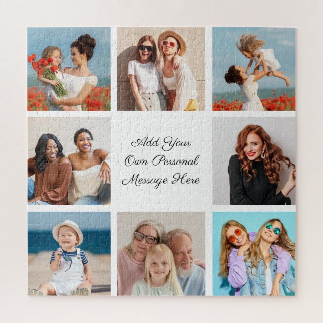 Puzzle Créez votre propre collection de photos 8 Ajouter  (Vertical)
