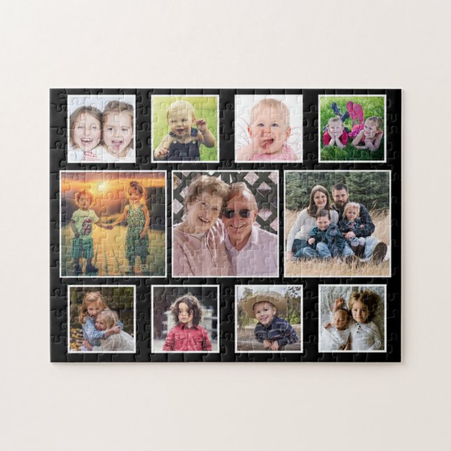 Puzzle Créez votre propre collection de photos de famille (Horizontal)