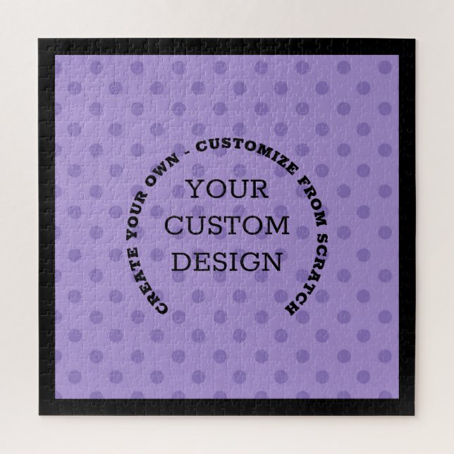 Puzzle Créez votre propre conception personnalisée (Vertical)