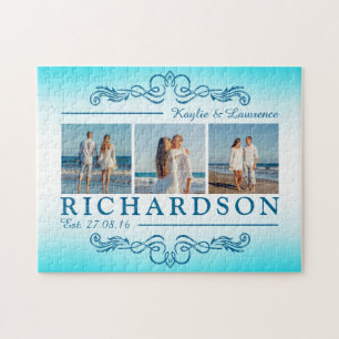Puzzle Créez votre propre monogramme de mariage sur la pl