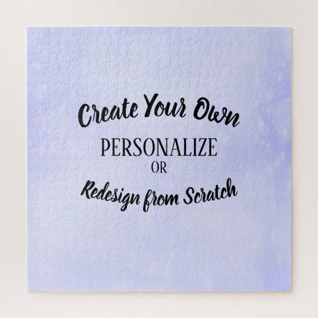 Puzzle Créez votre propre personnalisation (Vertical)