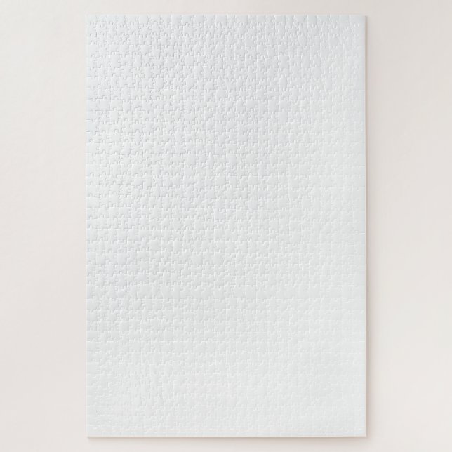 Puzzle Créez votre propre personnalisation blanche (Vertical)