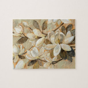 Puzzle Crème de simplicité de magnolia