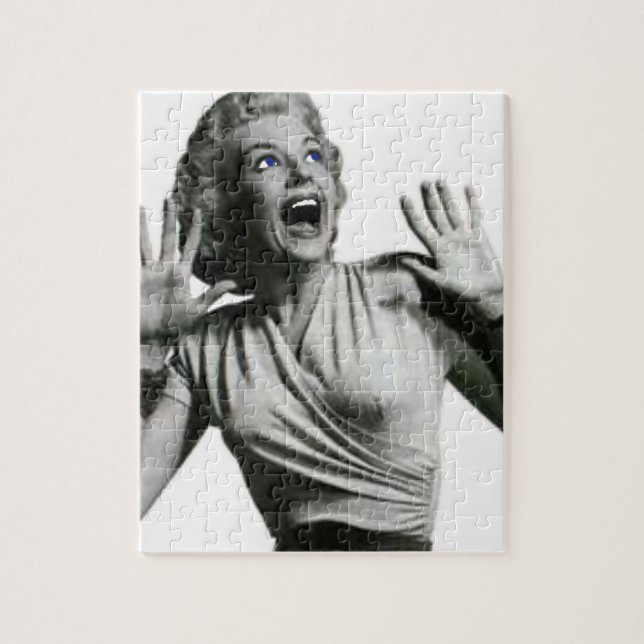 Puzzle Criard de film d'horreur (Vertical)