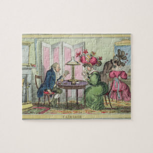 Puzzle Cribbage, édité par Thomas McLean, Londres (colo