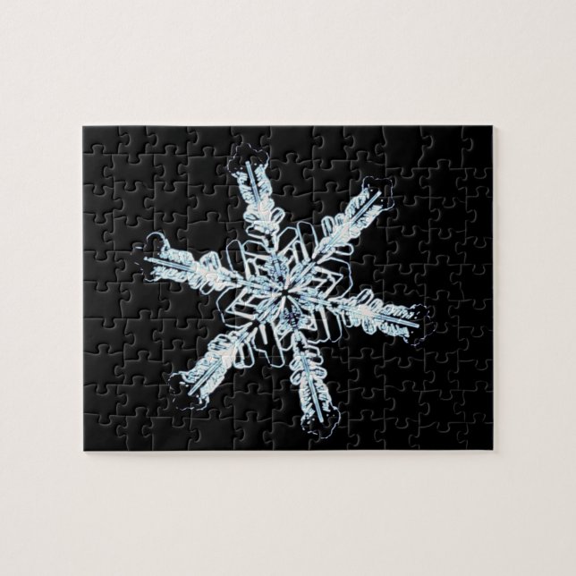 Puzzle Cristal stellaire de neige (Horizontal)