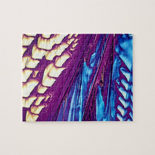 Puzzle Cristaux d'acide tartrique (Horizontal)