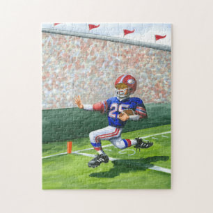 Puzzle Croisement de la ligne de but pour un touchdown