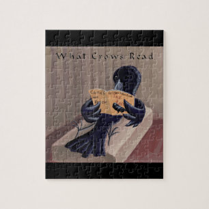 Puzzle Crow Lire Le Corbeau Drôle