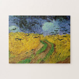 Puzzle Crows Van Gogh Peinture Art Vintage