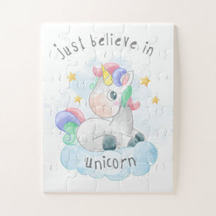 Puzzle Croyez juste Unicorn