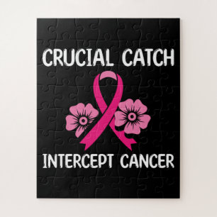 Puzzle Crucial Catch Intercept Cancer Gift For Friend