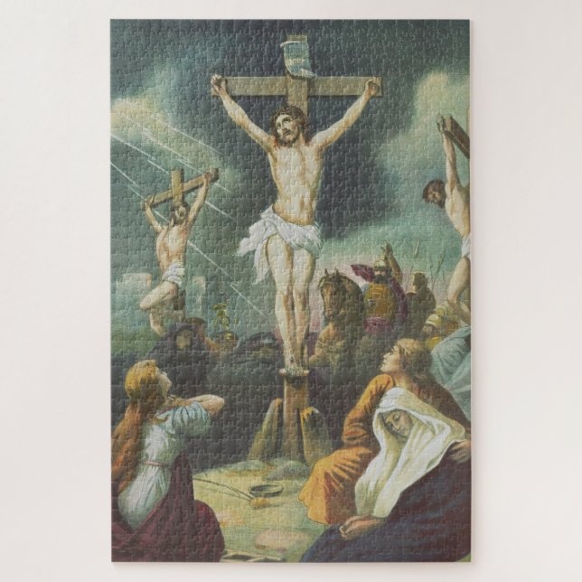 Puzzle Crucifixion de Jésus-Christ (Vertical)