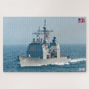 Puzzle CRUISER À MISSILES GUIDÉS - CG-60 (20x30 POUCES)
