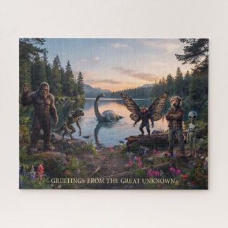 Puzzle Cryptides | Bigfoot, Chupa, Mothman, Dogman Loch
