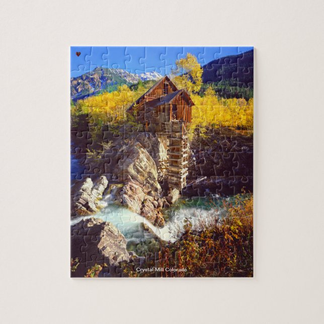 Puzzle Crystal Mill Colorado. (Vertical)