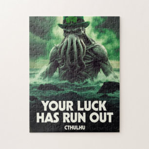 Puzzle Cthulhu Saint-Patrick votre chance est épuisée