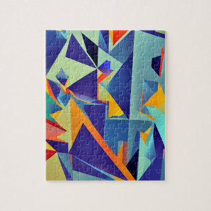 Puzzle Cubisme Abstrait Design 290