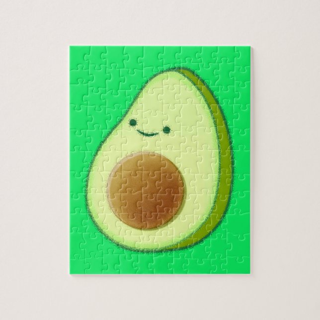 Puzzle Cuisine Avocado en vert (Vertical)