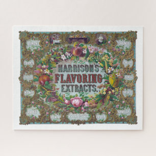 Puzzle Cuisine de fruits à fleurs victorienne extraits ro