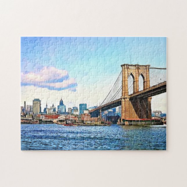 Puzzle Culée new-yorkaise du pont de Brooklyn (Horizontal)