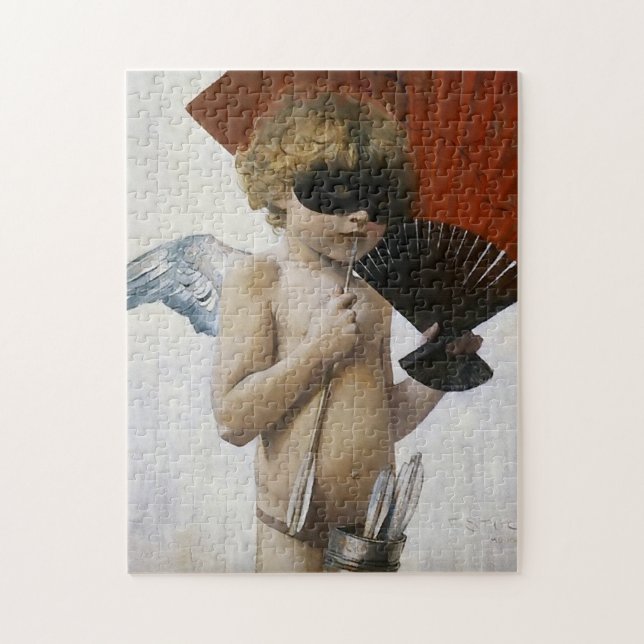 Puzzle Cupidon à la balle masquée (Vertical)