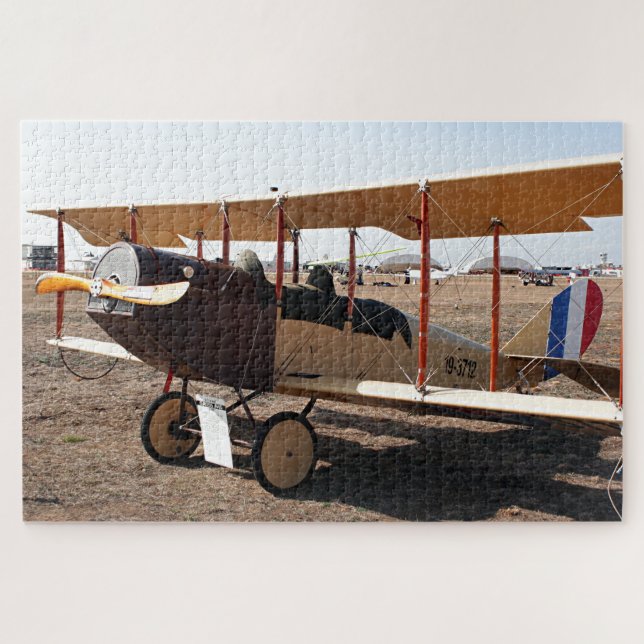 Puzzle Curtiss Jenny Biplane (Horizontal)