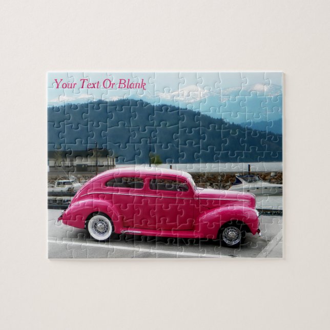 Puzzle Custom 1940 Famous American Make Sedan (Horizontal)