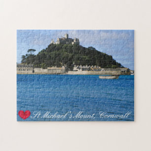 Puzzle Custom Heart St Michaels Mont Cornwall Photo