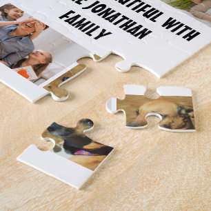 Puzzle Custom Modern Family 14 Photo Collage Modèle