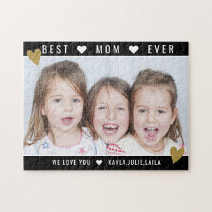 Puzzle Custom Photo Best Mom Ever Mother's Day