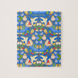 Puzzle Customisé coloré mignon fruité floral