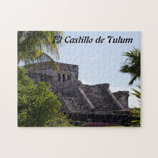 Puzzle Customisez El Castillo de Tulum - ruines maya