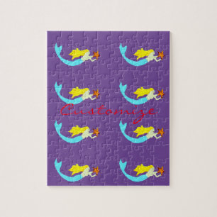 Puzzle Cute Blonde Mermaids with Star Thunder_Cove