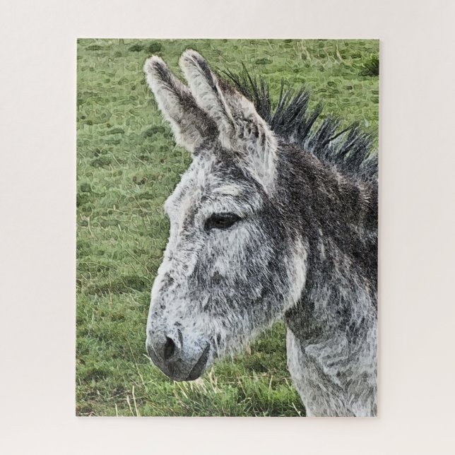 PUZZLE CUTE DONKEY (Vertical)