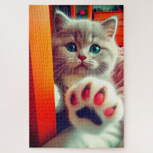 Puzzle Cute Kitten