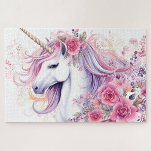 Puzzle Cute Magique Unicorne