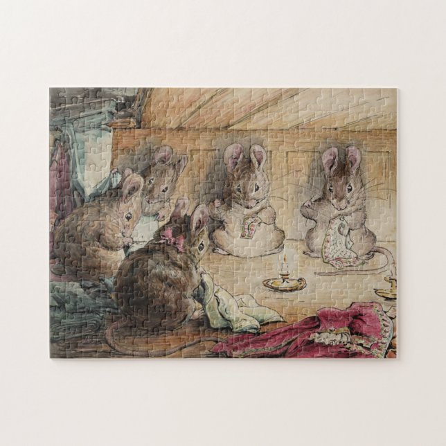 Puzzle Cute Vintage Beatrix (Horizontal)