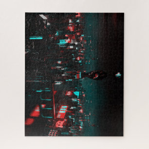 Puzzle Cyber-ville sombre