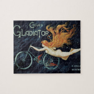 Puzzle Cycles de gladiateurs, Art Nouveau Victorien Vinta
