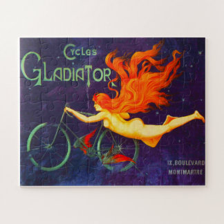 Puzzle Cycles Gladiator Affiche publicitaire vintage de c