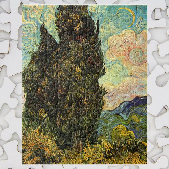 Puzzle Cyprès par Vincent van Gogh (Créateur téléchargé)