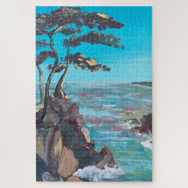 Puzzle Cypress Lone (Vertical)