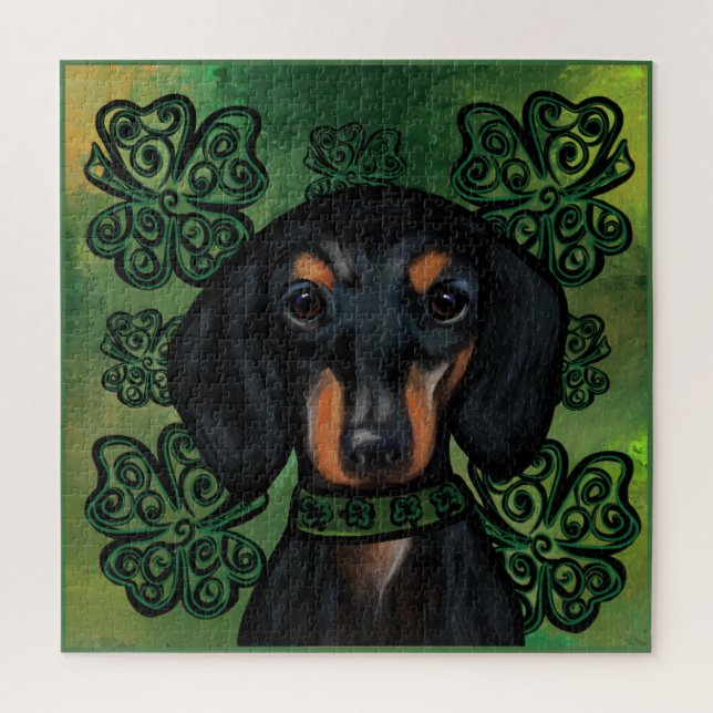 PUZZLE DACHSHUND       (Vertical)