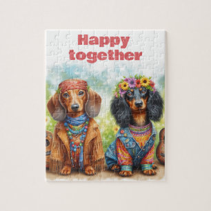 Puzzle Dachshunds