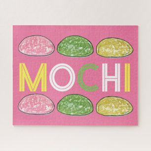 Puzzle Daifuku Mochi Nouvel An Japonais Gâteau de riz